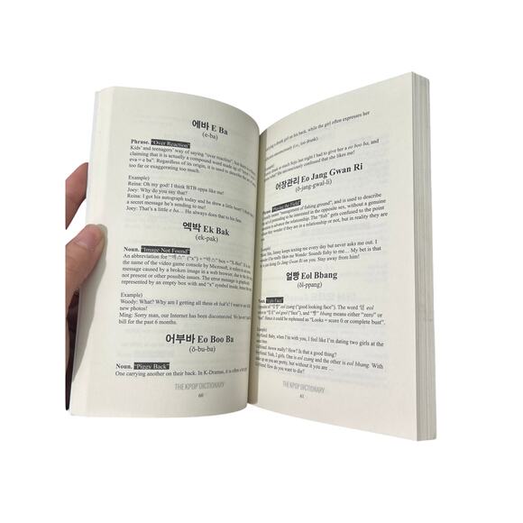 The K Pop Dictionary- Soft cover Book- Woosung Kang- 2016- Music Fan Gift - Picture 5 of 5